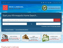 Tablet Screenshot of minneapolisrealestate.com